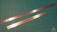 Stahllineal l = 30cm