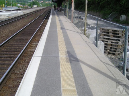 RAILmodul, Betonfertigteil für Bahnsteige, Mittelstück