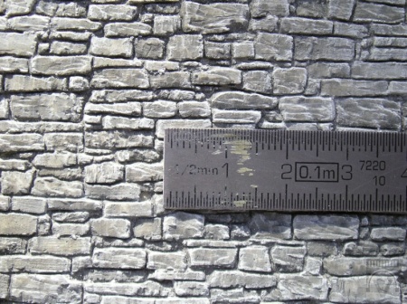 Tunnelöffnung, eingleisig, Bruchsteinmauerwerk, graues Material