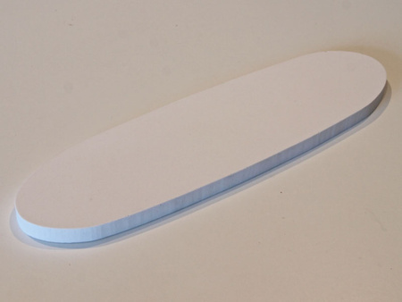 Pfeilerschicht zur Erhöhung von Lenne- und Werrabrücke, weißes Material