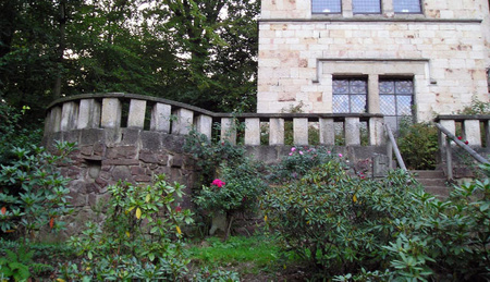 Turmgartenmauer Brustwehr der Bastion passend zur Tillyschanze