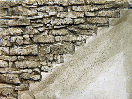 Trockenmauerwerk - Treppenwangen Spur 0