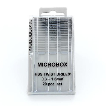 Mikro-Bohrer Set  0,3 - 1,6mm von Vallejo Tools